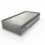 Bed with storage LS206
