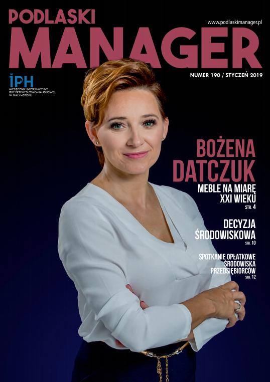 Okładka Podlaski Manager